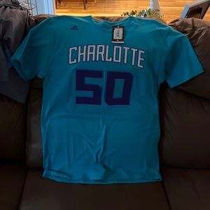 Adidas Charlotte Hornets Hansbrough Go-To Tee Large